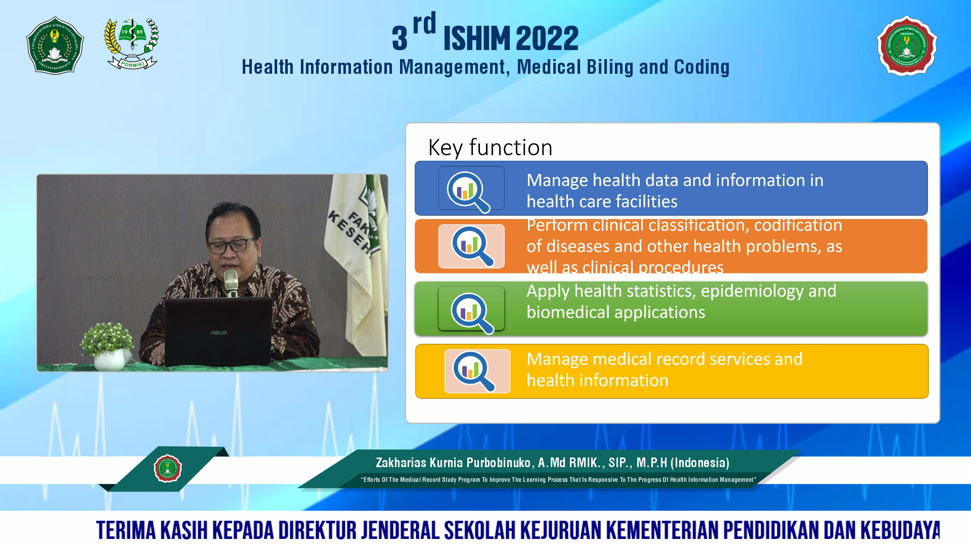 3rd ISHIM 2022 Fakultas Kesehatan Unjani Yogyakarta